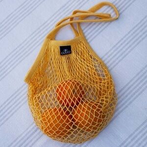 Guud French Market Mesh Tote Bag Yellow